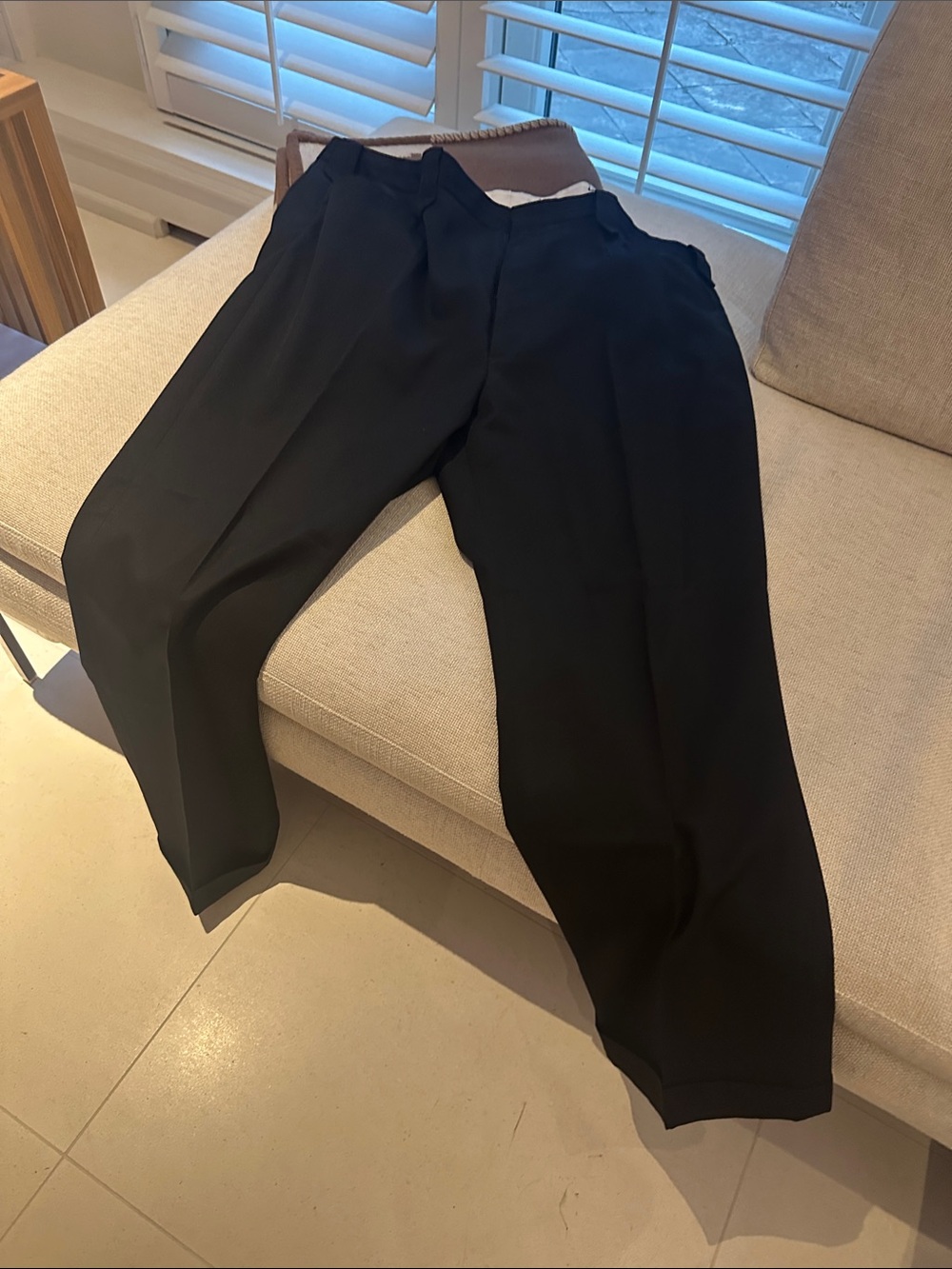 Classic Black Trousers